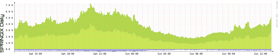 SPRINGIX Daily Utilization
