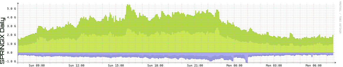 SPRINGIX Daily Utilization