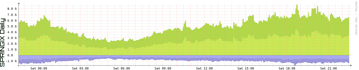 SPRINGIX Daily Utilization
