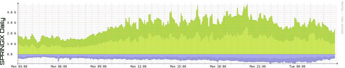 SPRINGIX Daily SPRINGIX Daily Utilization