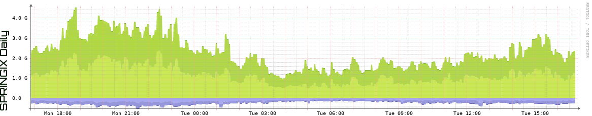 SPRINGIX Daily Utilization