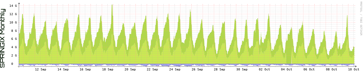 SPRINGIX Monthly Utilization