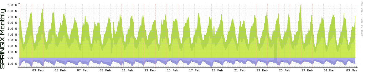 SPRINGIX Monthly SPRINGIX Monthly Utilization