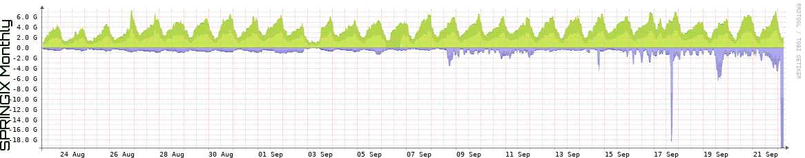 SPRINGIX Monthly Utilization